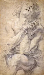 Jeune homme assis (étude pour Daniel)